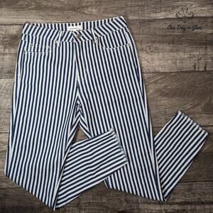 Dance & Marvel Striped Ankle Jeans Size L